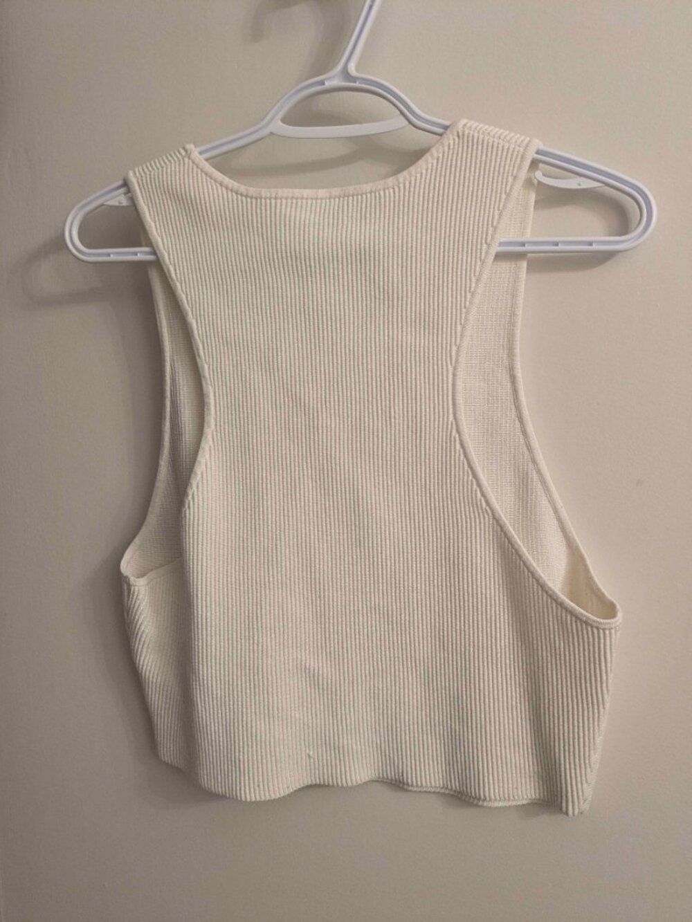 Babaton Sculpt Knit Racer Cropped Tank 2XL - Picture 3 of 3